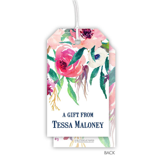 Shades of Pink Hanging Gift Tags